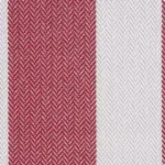 Acrylic Wide Stripes Red / White