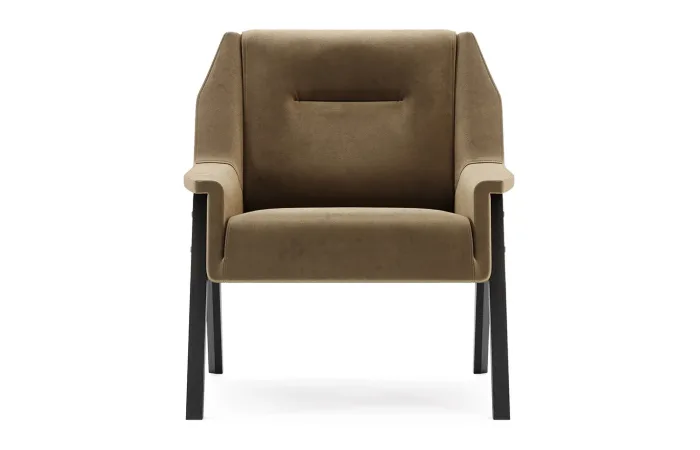 greta armchair front side