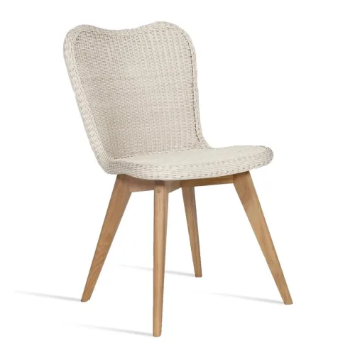 Lena dining side chair teak base Gipsy 01