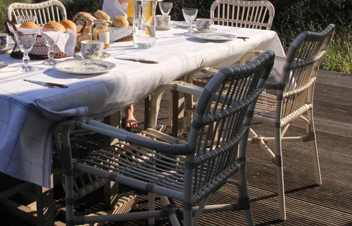 Lucy dining armchair outdoor LS02