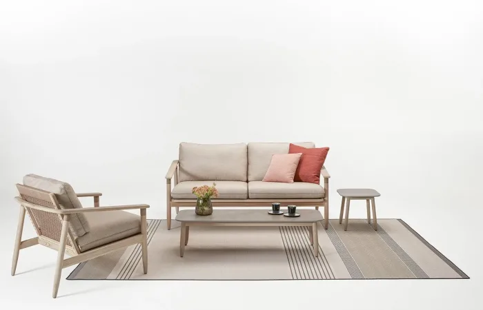 david lounge chair sofa cofee table and side table ls