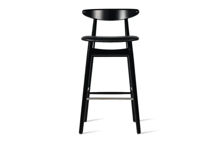 vincent sheppard teo counter stool upholstered black