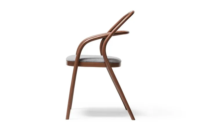 002 Chair with Seat Upholstery left side view