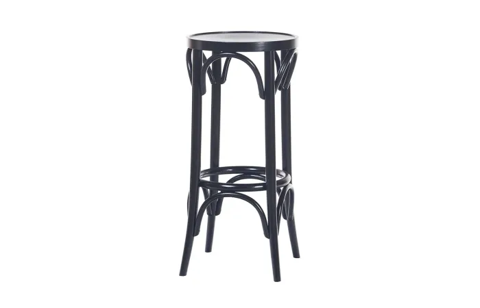 73 bar stool black beech wood 1