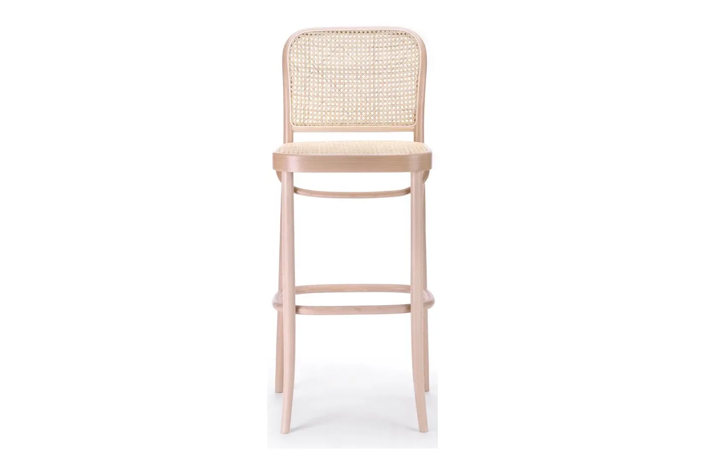 811 Barstool Cane seat Ton beech 01