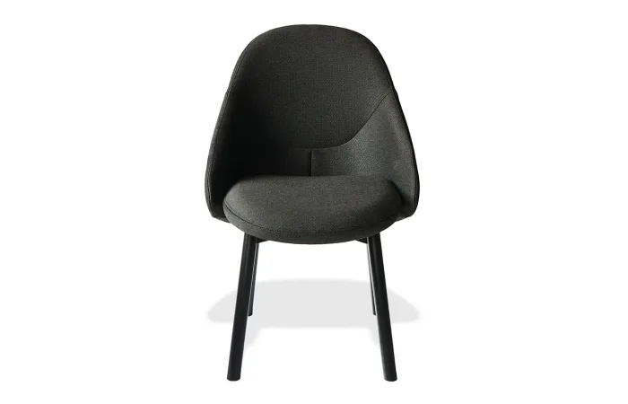 Albu chair with seat and back upholstery 3