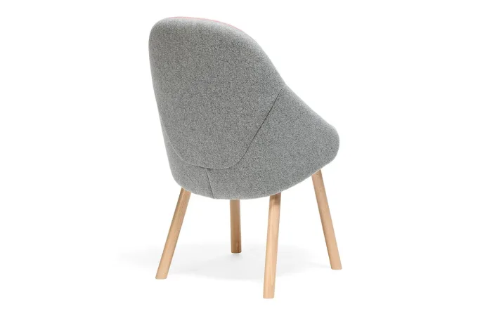 Albu chair with seat and back upholstery 5