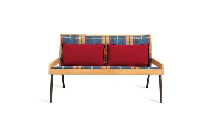 Allaperto MoutainTartan sofa1
