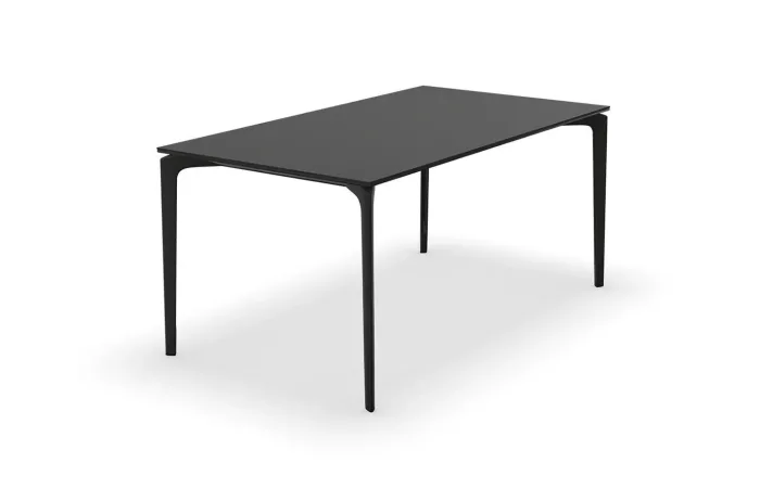 allsize rectangular table black