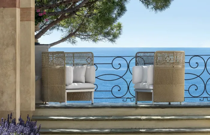 Esedra highback lounge armchair ls1
