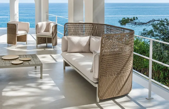 Esedra highback lounge armchair ls3