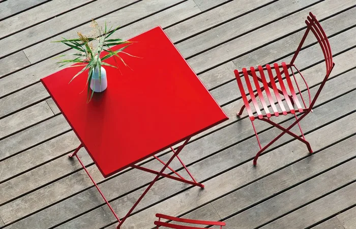Flower folding chair ls