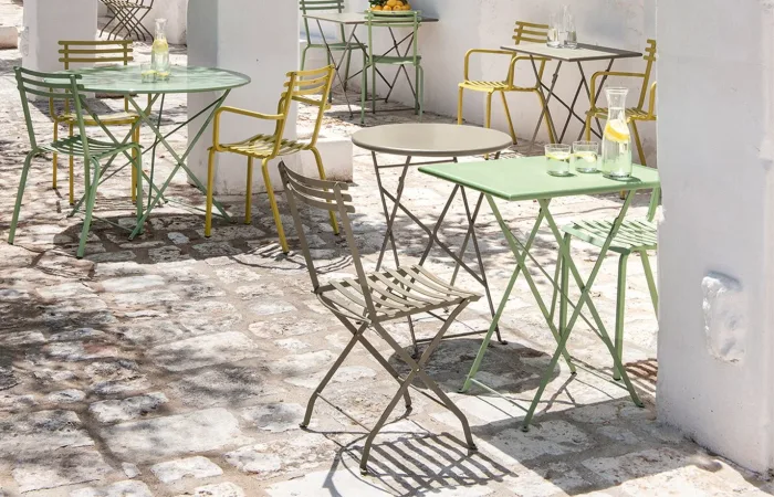 Flower folding chair ls4 1