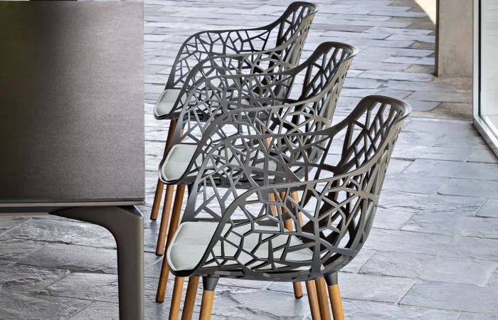 Forest Dining armchair Iroko LS 02