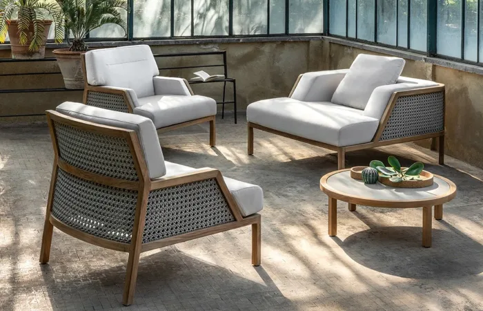 Grand Life Lounge Armchair with Grand life Armchair and Coffee Table
