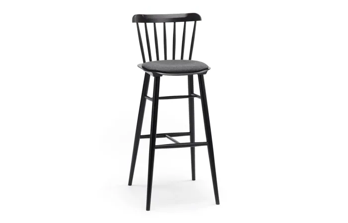 Ironica barstool with seat upholstery 4