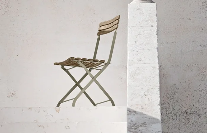 Leren Fold up Chair ls2