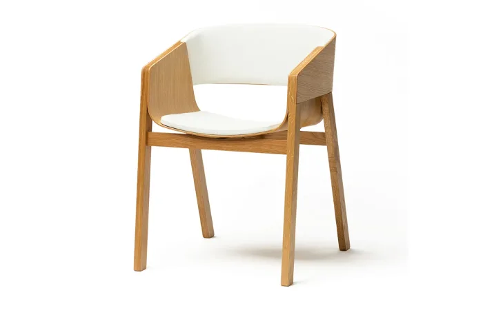 Merano dining armchair with seat and back upholstery 5