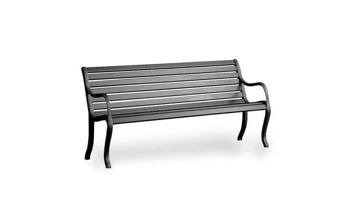 Outside bench fast Black