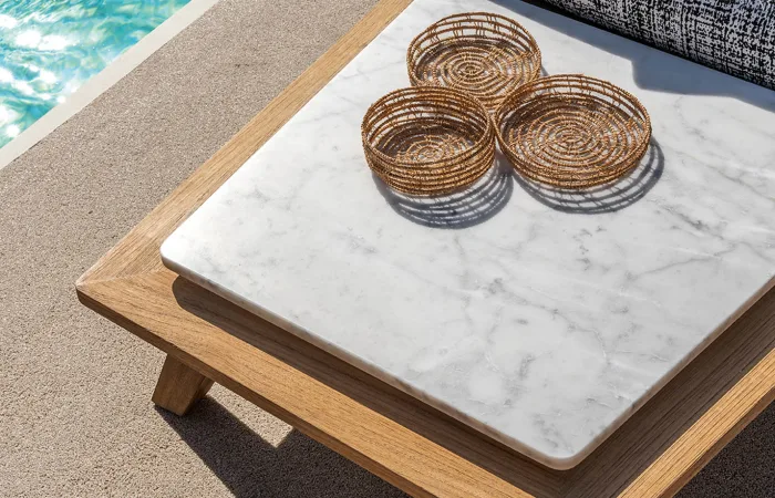 Rafael Lounge Armchair with Coffee Table