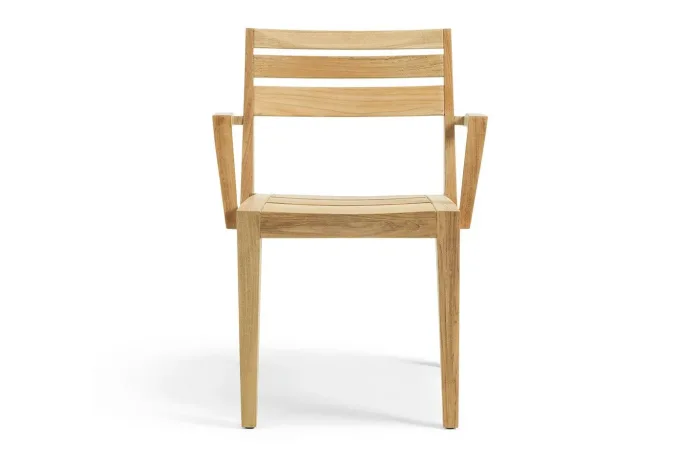 Ribot teak dining armchair 02