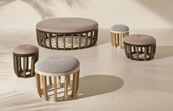 Swing pouf O140 ls5