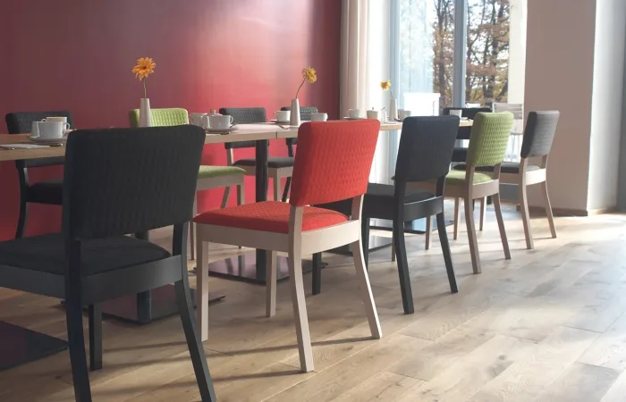Treviso chair with upholstery ls5