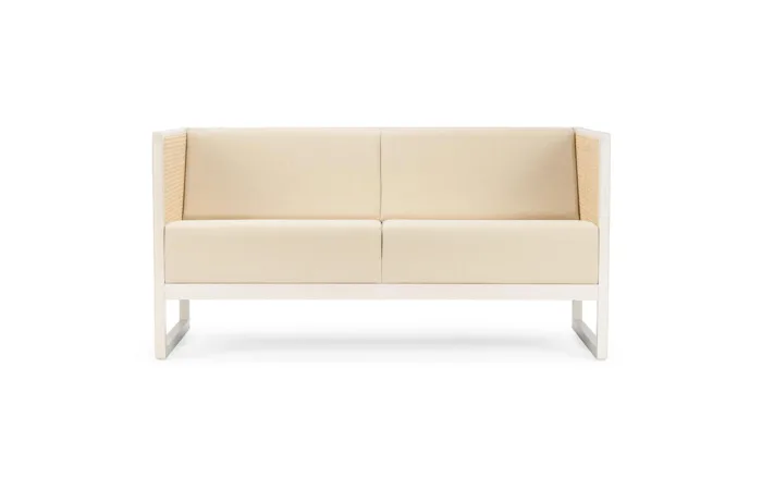 casablanca 2 seater sofa with cane 2